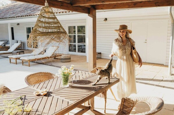 Udendørs spisemuligheder