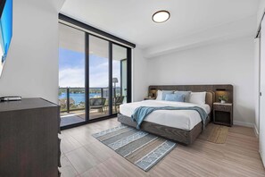 1 habitación, tabla de planchar con plancha, cuna de viaje y wifi 