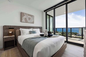 2 habitaciones, tabla de planchar con plancha, cuna de viaje y wifi