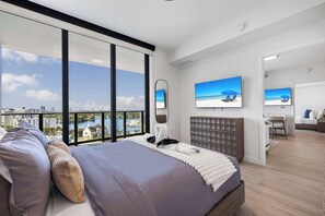 2 bedrooms, iron/ironing board, travel crib, WiFi