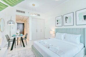 Comfort Studio, Balcony, City View | In-room safe, blackout drapes, soundproofing, iron/ironing board