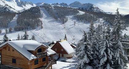 Ski Apartment in Montgenèvre, 4 pax, parking included