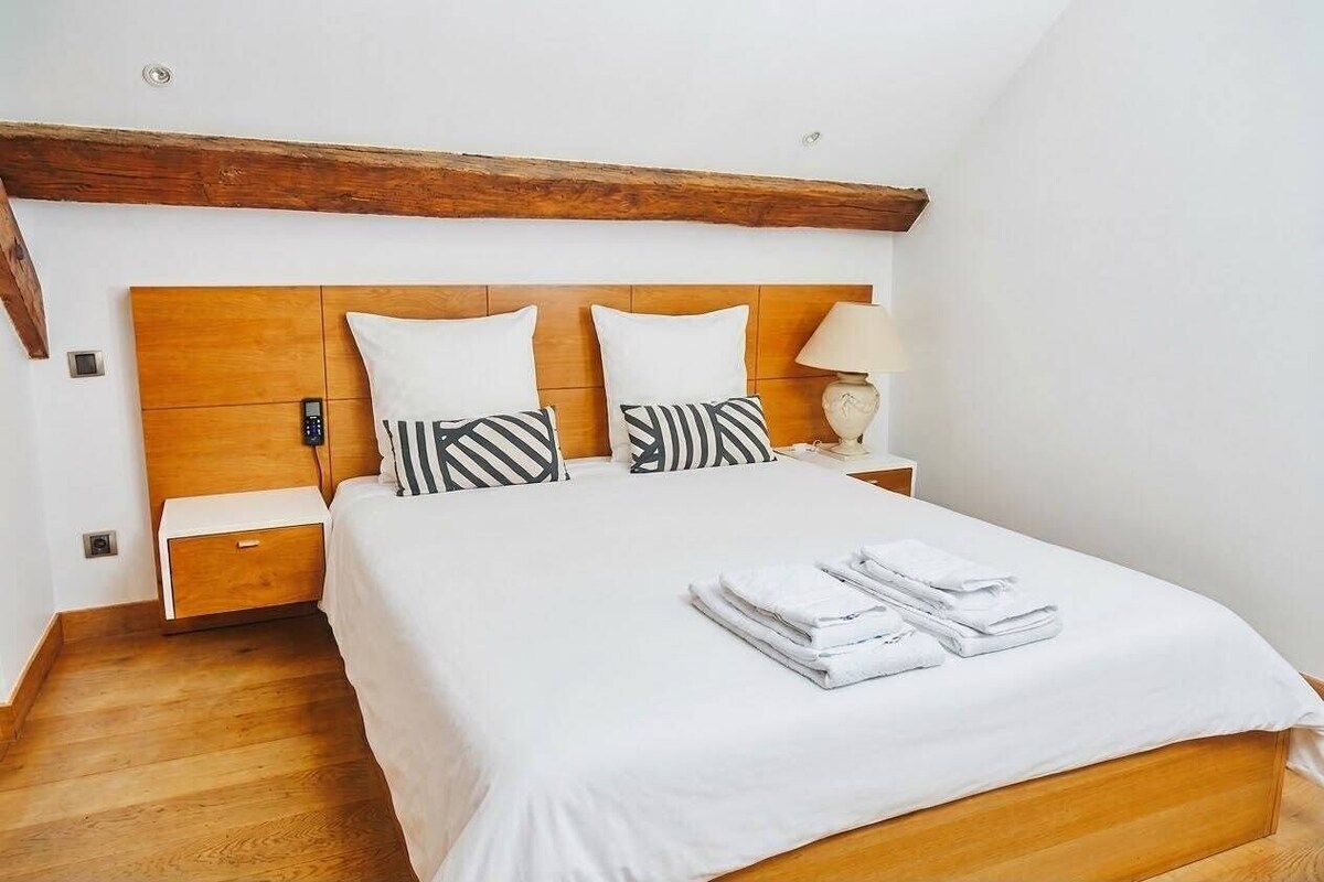Kamar Double Klasik, 1 kamar tidur (Antoine Chaumont) | Kedap suara, Wi-Fi gratis, dan seprai linen