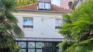 Fachada de la propiedad