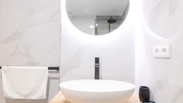 Shower, hair dryer