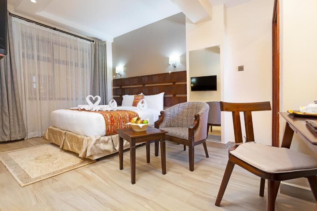 Sistema de insonorización, wifi gratis y ropa de cama 