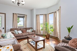 Fireplace, table tennis