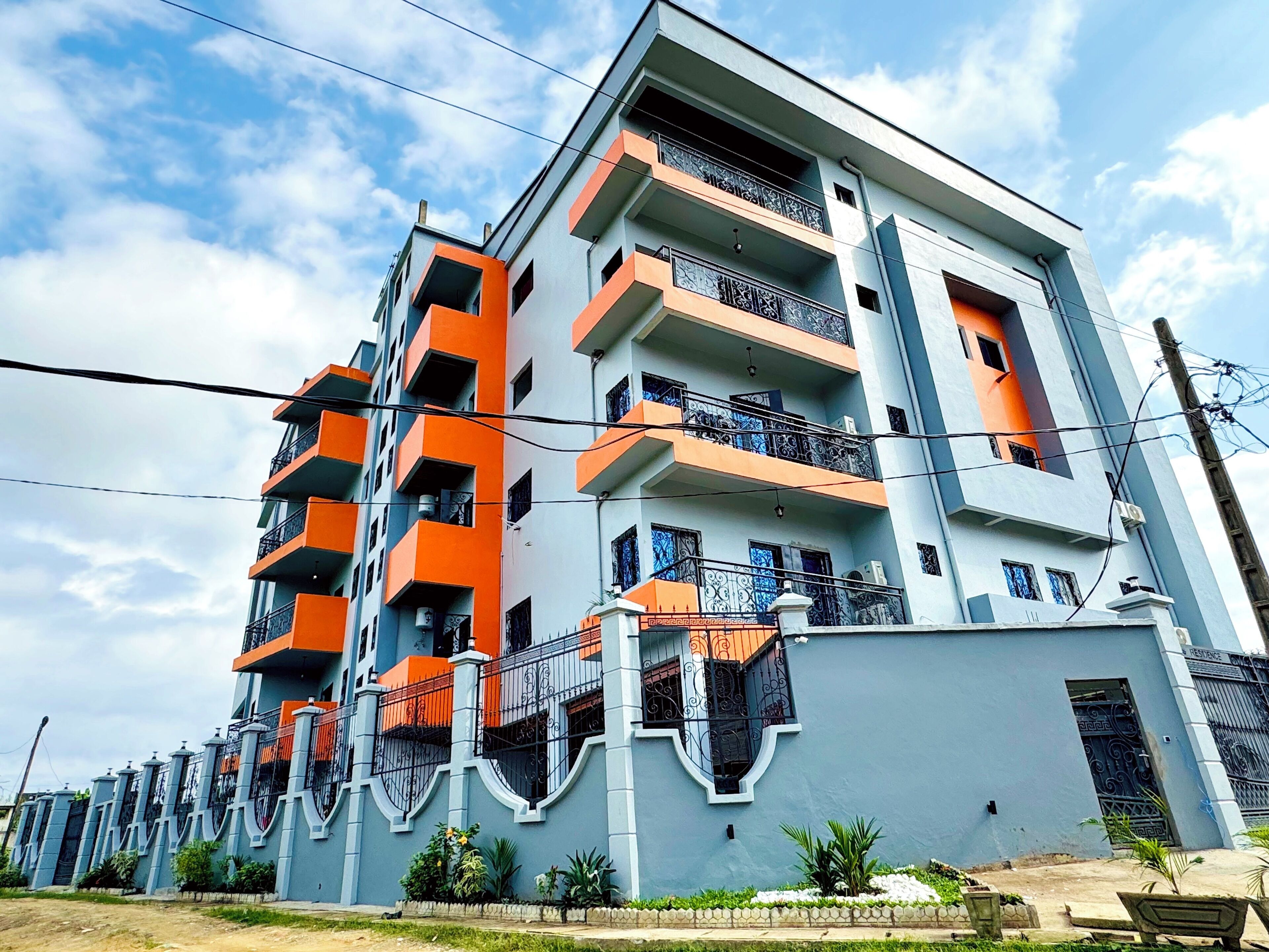 Fassade der Unterkunft