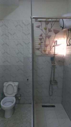 Towels, soap, toilet paper