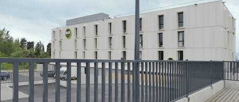 Voorkant van accommodatie