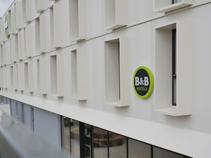 Fassade der Unterkunft