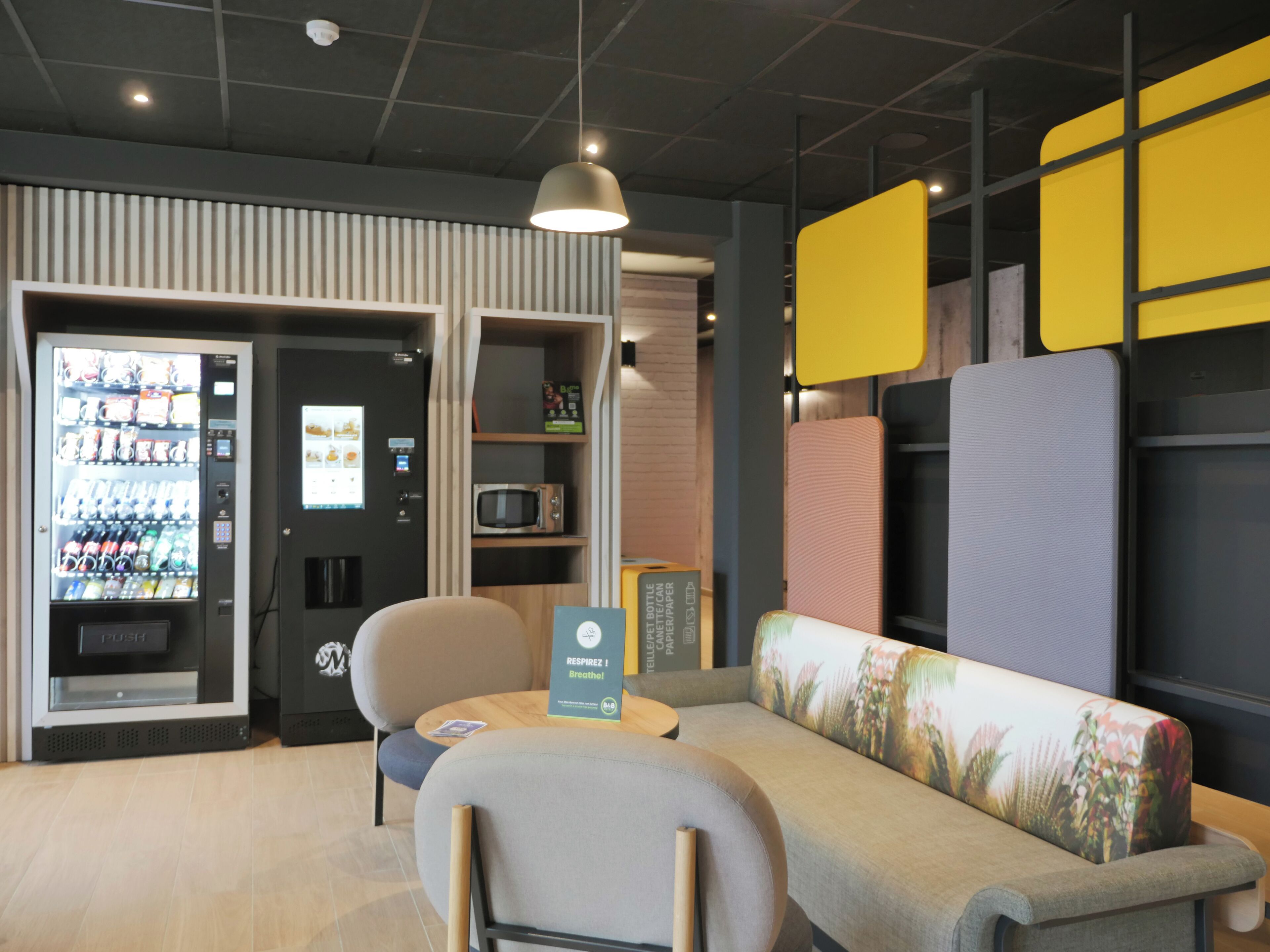 Sitzecke in der Lobby