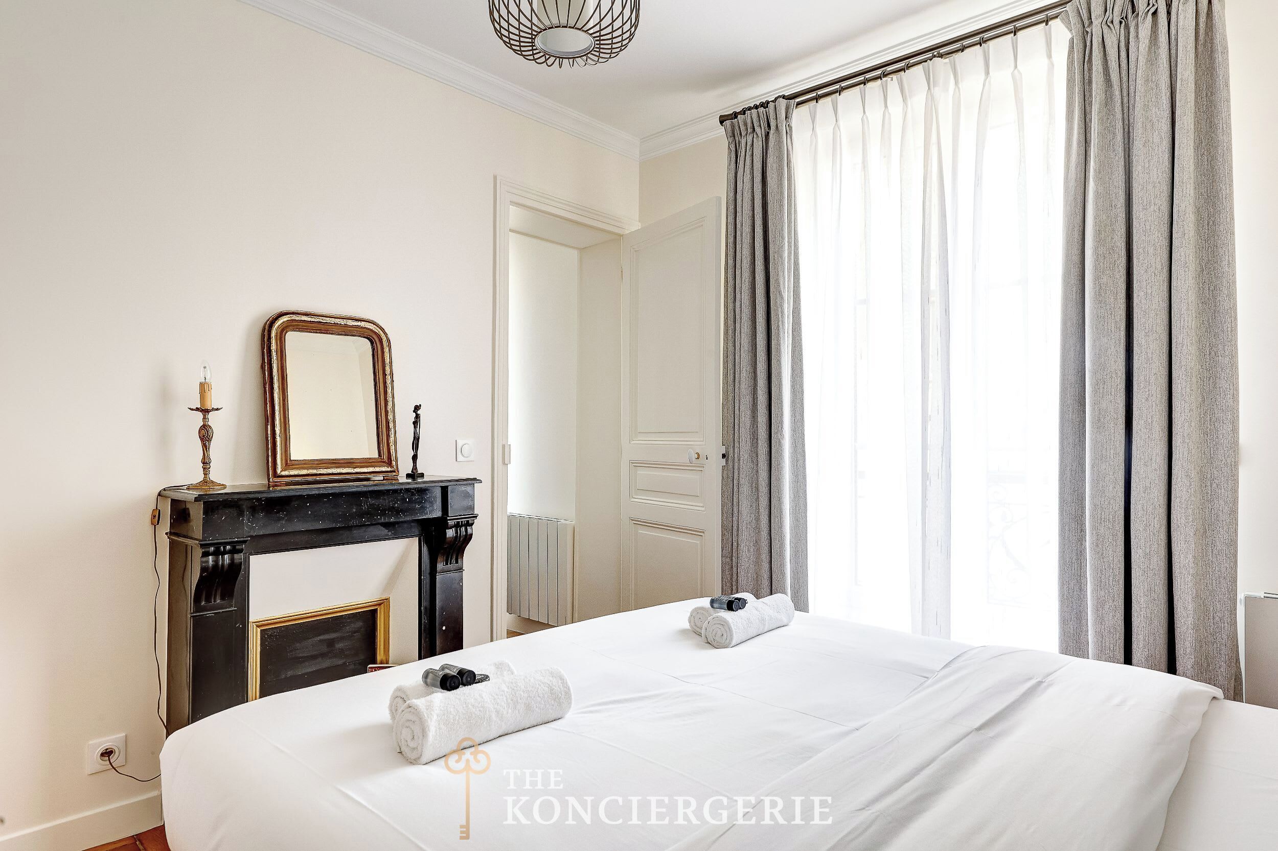 1 soverom, strykejern/-brett, reiseseng for barn og wi-fi