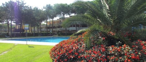 Studio, Multiple Bedrooms, Balcony, Garden View | Pool | Outdoor pool