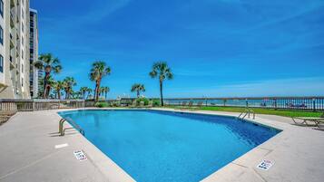 Indoor pool, a heated pool