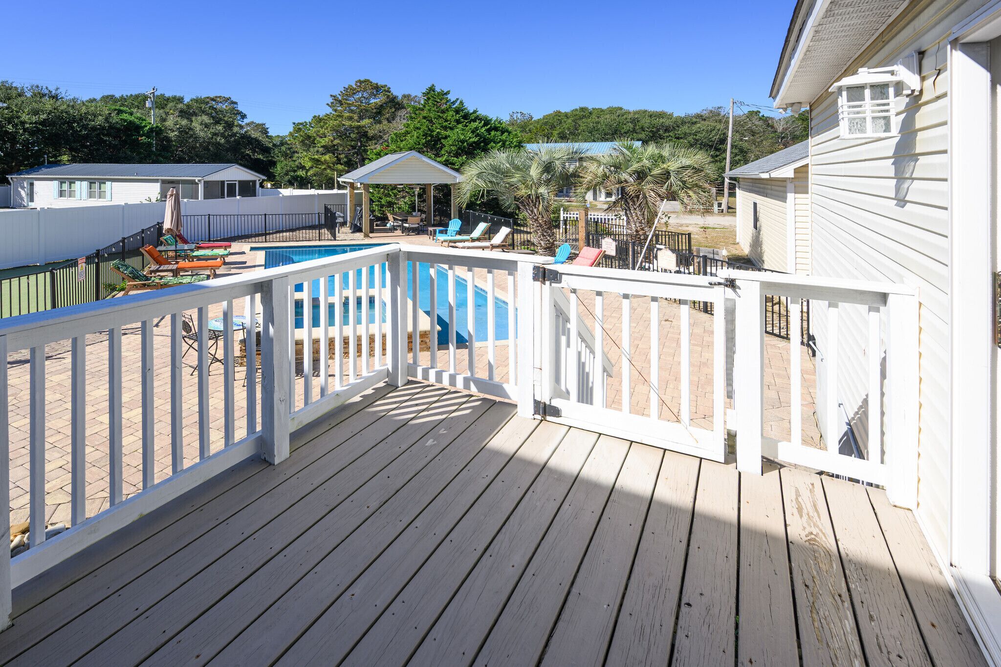 Enceinte de l’hébergement