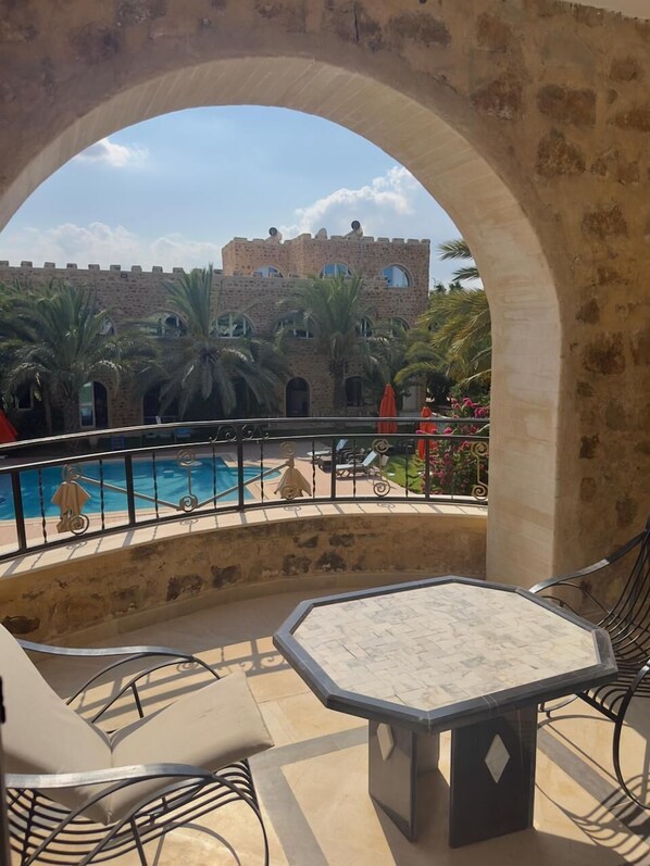 Panoramic Penthouse, Pool View | Terrace/patio