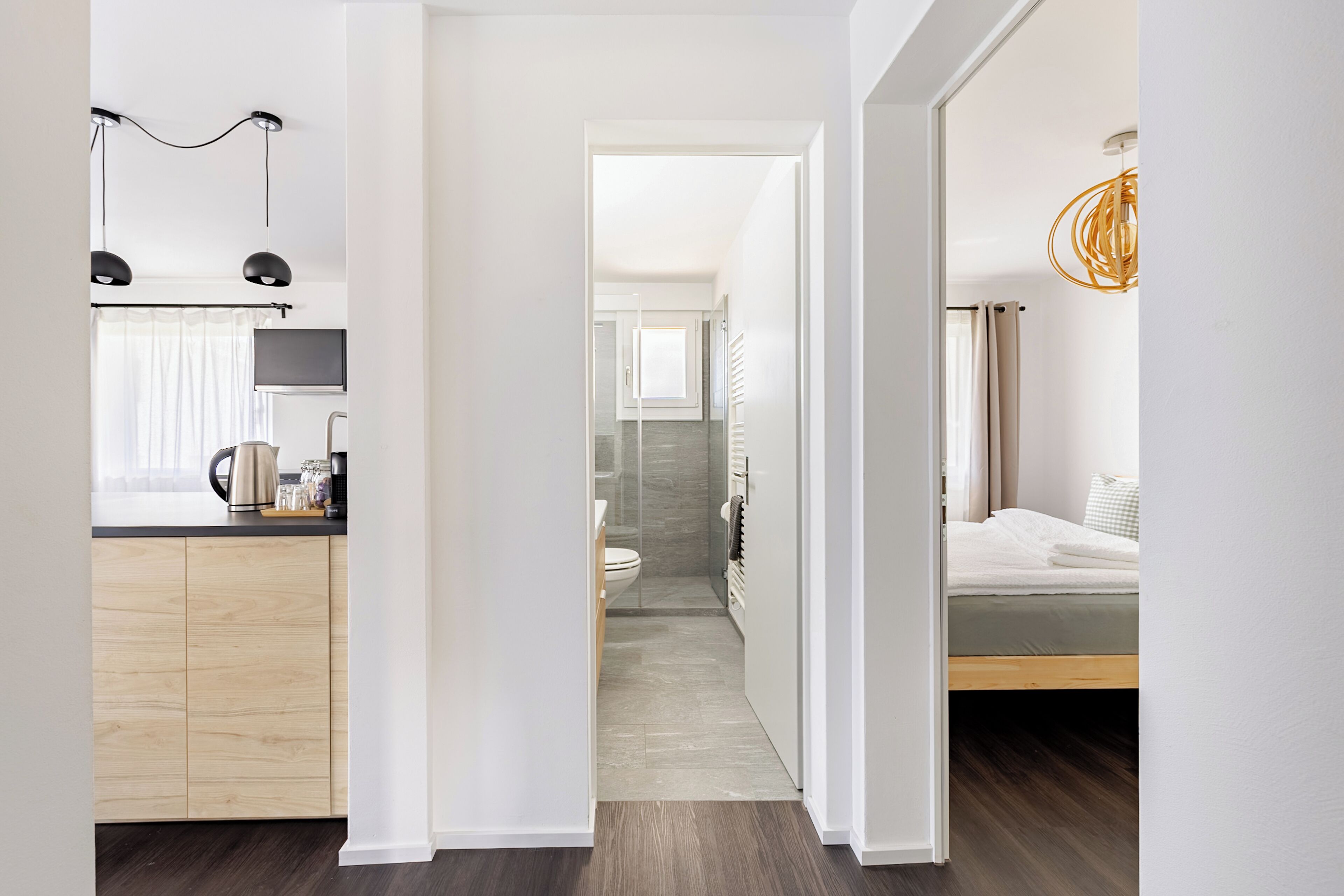 1 dormitorio, cuna de viaje, wifi gratis y ropa de cama