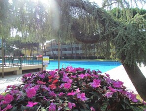 Apartment, 1 Bedroom, Terrace, Pool View | Pool | Outdoor pool - Flat With Terrace Overlooking the Pool (San Michele al Tagliamento)