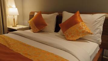 Kamar Double Eksekutif, 1 Tempat Tidur King, dapur, lantai dasar | Ruang kerja ramah laptop, setrika/meja setrika, dan Wi-Fi gratis