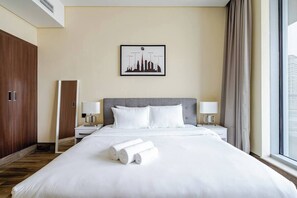1 室のベッドルーム、アイロン / アイロン台、WiFi、ベッドシーツ