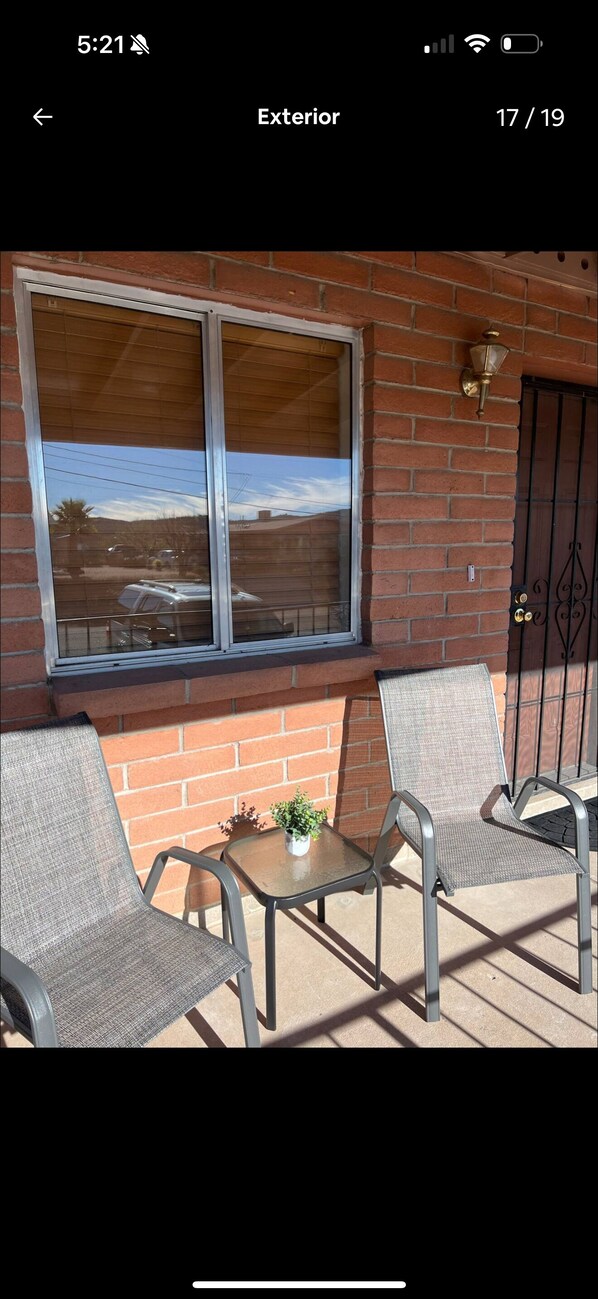 Terraza o patio