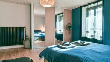 3 slaapkamers, beddengoed