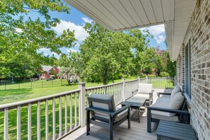 House (5 Bedrooms) | Front of property - Yard & Dock: Waterfront Group Getaway in Biloxi (Biloxi)