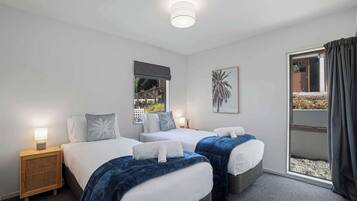 3 bedrooms, iron/ironing board, travel cot, WiFi