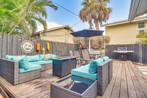 House (2 Bedrooms) | Front of property - Walk to Beach: Treasure Island Gem w/ Golf Cart! (Treasure Island)