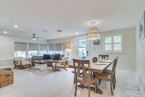 House (2 Bedrooms) | Interior - Walk to Beach: Treasure Island Gem w/ Golf Cart! (Treasure Island)