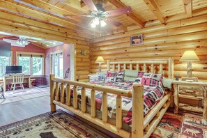 House (6 Bedrooms) | Interior - Hot Tub & Seasonal Pool! Deep Creek Group Getaway (Oakland)