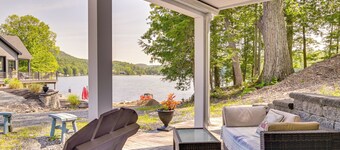 Ski, Skate & Get Cozy Fireside: Crooked Lake Home