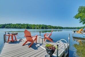 Interior - Ski, Skate & Get Cozy Fireside: Crooked Lake Home (Averill Park)