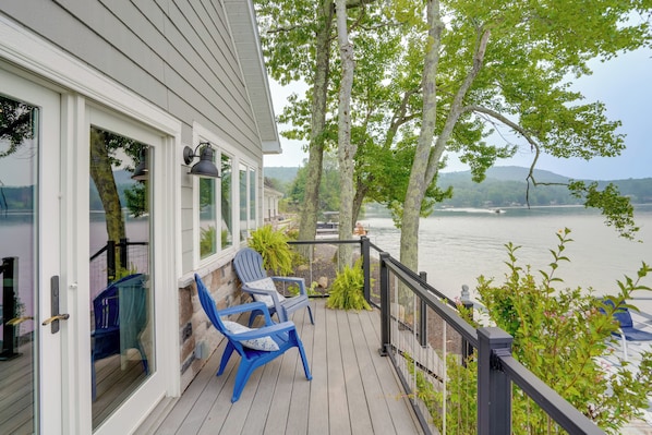 House (4 Bedrooms) | Interior - Ski, Skate & Sit Fireside: Crooked Lake Getaway (Averill Park)