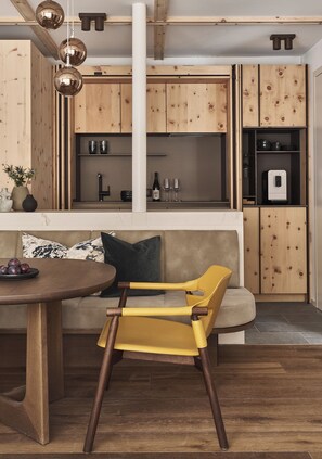 Suite, 1 Bedroom | In-room safe, desk, laptop workspace, soundproofing - The Suites (St. Moritz)