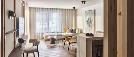 Suite, 2 Bedrooms | Private kitchen | Espresso maker, coffee/tea maker, dining tables