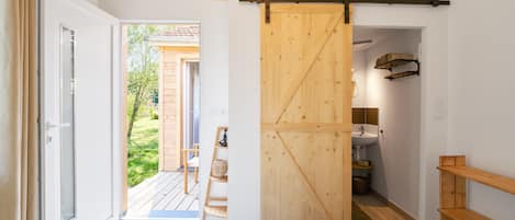 1 makuuhuone, vuodevaatteet