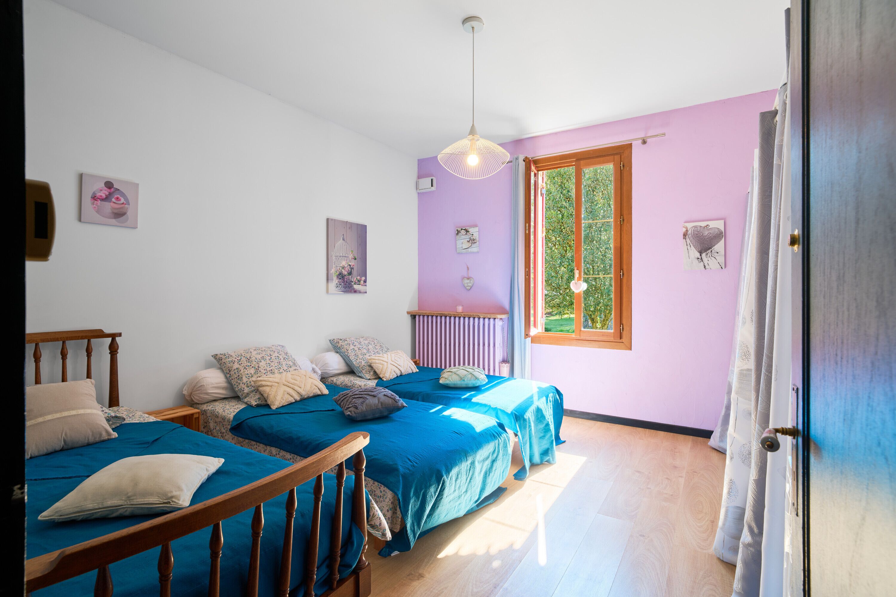 2 chambres, draps fournis