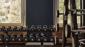 Treningsfasiliteter på rommet