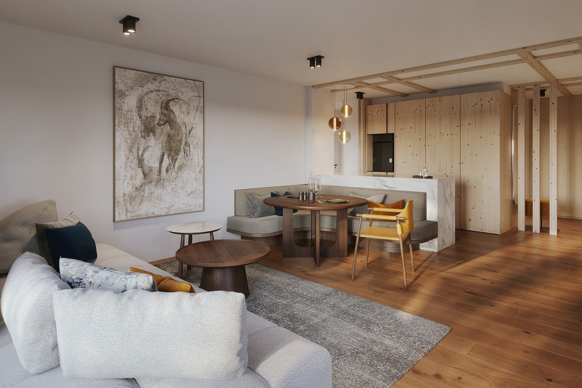 Apartment, Mountain View | Living area
