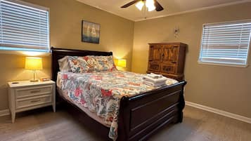 2 chambres, fer et planche Ă repasser, Wi-Fi, draps fournis