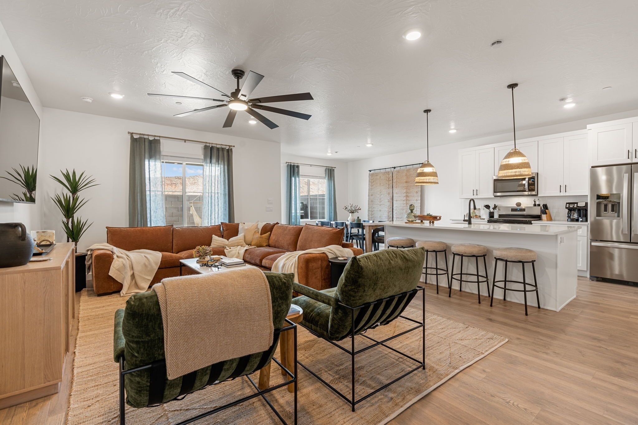 Zona de estar | Una Smart TV, servicios de streaming