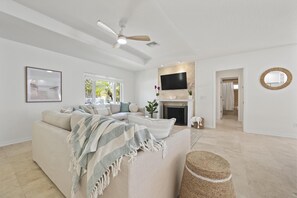 Casa, 3 habitaciones | Zona de estar