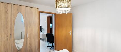 1 soveværelse, strygejern/strygebræt, Wi-Fi, sengetøj