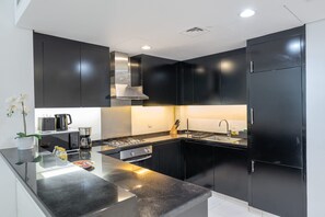 Apartemen | 2 kamar tidur dan internet