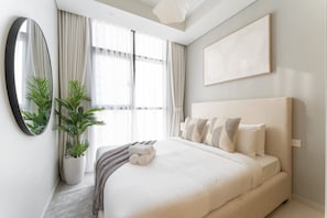 شقة | 2 عدّة غرف نوم وخدمة الإنترنت