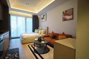 1 bedroom, iron/ironing board, Internet, bed sheets