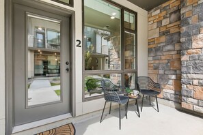 Condo, 1 King Bed, Patio, Garden View (856 Birdwhistle Lane #2) | Terrace/patio