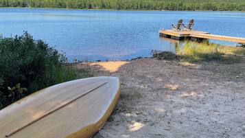 Sun-loungers, beach towels